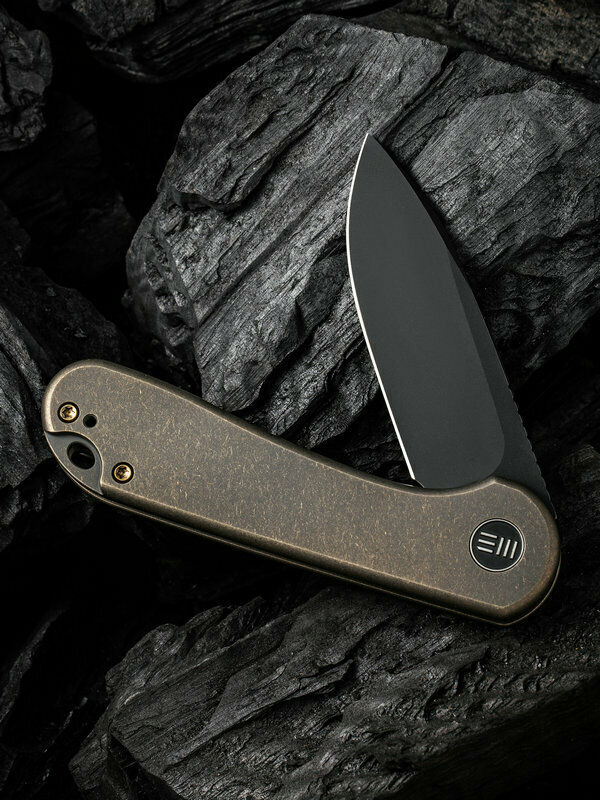 We Knife Co Elementum Folding Knife 3" CPM 20CV Steel Blade Titanium Handle 18062X4 -We Knife Co - Survivor Hand Precision Knives & Outdoor Gear Store