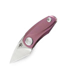 Bestech Knives Tulip Frame Folding Knife 1.25" Bohler M390 Steel Blade Purple Titanium Handle KT1913C -Bestech Knives - Survivor Hand Precision Knives & Outdoor Gear Store