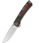 QSP Knife Osprey Linerlock Folding Knife 3.25" 14C28N Steel Blade G10/CF Handle 139D2 -QSP Knife - Survivor Hand Precision Knives & Outdoor Gear Store