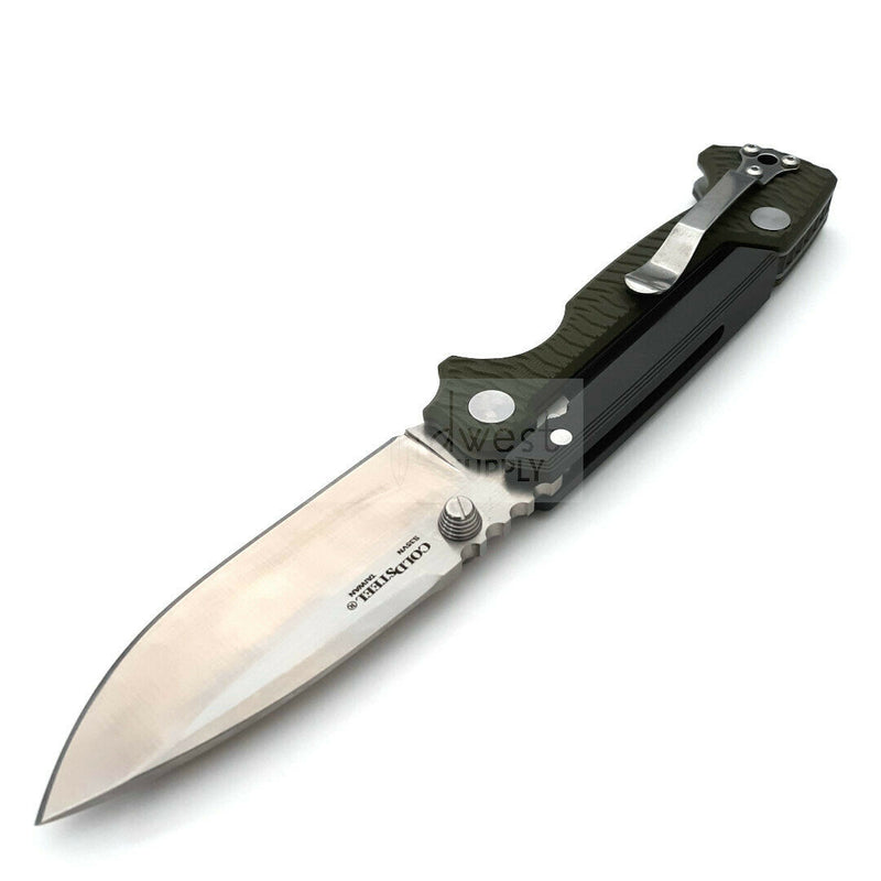 Cold Steel AD-15 Scorpion Lock Folding Knife S35VN Steel Blade G10/Aluminum Handle 58SQ -Cold Steel - Survivor Hand Precision Knives & Outdoor Gear Store