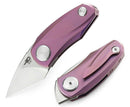 Bestech Knives Tulip Folding Knife 1.25" Bohler M390 Steel Blade Purpel Titanium Handle KT1912C -Bestech Knives - Survivor Hand Precision Knives & Outdoor Gear Store