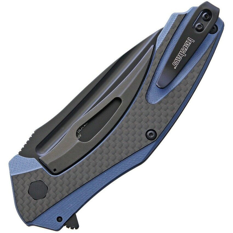 Kershaw Natrix Folding Knife 3.75" 8Cr13MoV Steel Blade G10/Carbon Fiber Handle S7008CFBLK -Kershaw - Survivor Hand Precision Knives & Outdoor Gear Store