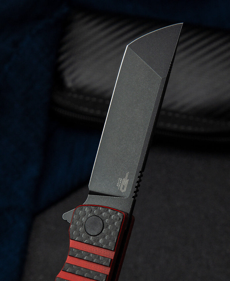 Bestech Knives Titan Liner Folding Knife 2.95" 154CM Steel Blade G10/Carbon Fiber Handle L04C -Bestech Knives - Survivor Hand Precision Knives & Outdoor Gear Store