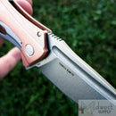 Kershaw Natrix Sub Framelock Folding Knife 2.75" D2 Tool Steel Blade Copper Handle 7006CU -Kershaw - Survivor Hand Precision Knives & Outdoor Gear Store