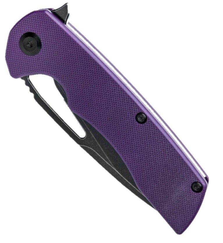 Kansept Knives Kryo Folding Knife 3.58" D2 Tool Steel Blade Purple G10 Handle 1001B3 -Kansept Knives - Survivor Hand Precision Knives & Outdoor Gear Store