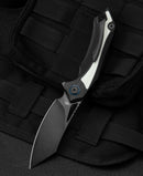 Bestech Knives Kasta Liner Folding Knife 3.5" 154CM Steel Blade Black And White G10 Handle KG45D -Bestech Knives - Survivor Hand Precision Knives & Outdoor Gear Store