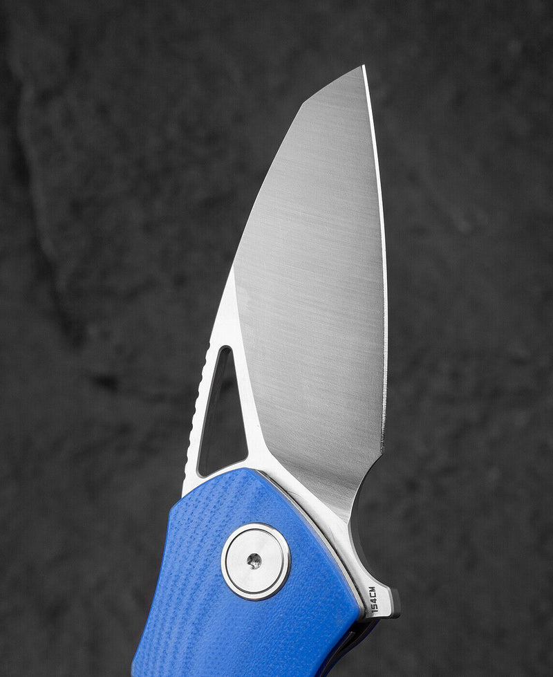 Bestech Knives Riverstone Linerlock Folding Knife 2.5" 154CM Steel Blade Blue G10 Handle KL03B -Bestech Knives - Survivor Hand Precision Knives & Outdoor Gear Store