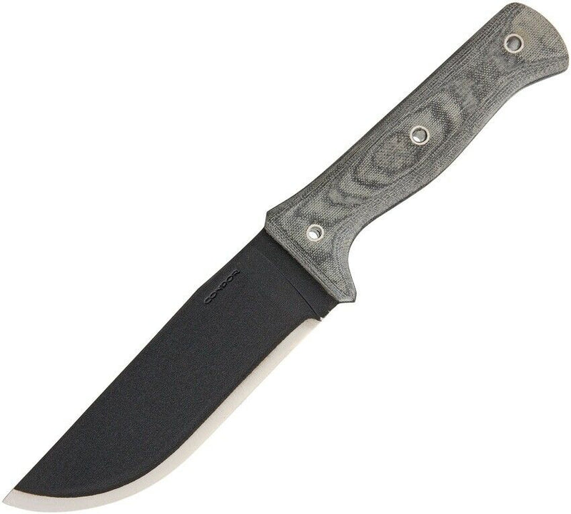 Condor Crotalus Fixed Knife 5.62" 1075HC Steel Blade Canvas Micarta Handle TK25755HC -Condor - Survivor Hand Precision Knives & Outdoor Gear Store