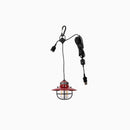 Barebones Living Edison Pendant Light Red Powder-Coated Steel Construction RE266 -Barebones Living - Survivor Hand Precision Knives & Outdoor Gear Store