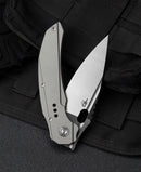 Bestech Knives Exploit Folding Knife 3.13" S35VN Steel Blade Gray Titanium Handle KT2005A -Bestech Knives - Survivor Hand Precision Knives & Outdoor Gear Store