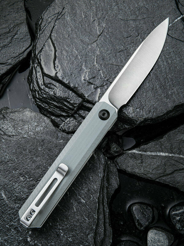 Civivi Exarch Linerlock Folding Knife 3.25" D2 Tool Steel Blade Gray G10 Handle C2003A -Civivi - Survivor Hand Precision Knives & Outdoor Gear Store