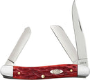 Case XX Stockman Pocket Knife Carbon Steel Blades Dark Red Jigged Bone Handle 31951 -Case Cutlery - Survivor Hand Precision Knives & Outdoor Gear Store