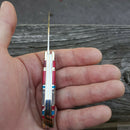 Frost Cutlery Peanut Pocket Knife Stainless Steel Blades Mother Of Pearl Handle HS107RBW -Frost Cutlery - Survivor Hand Precision Knives & Outdoor Gear Store