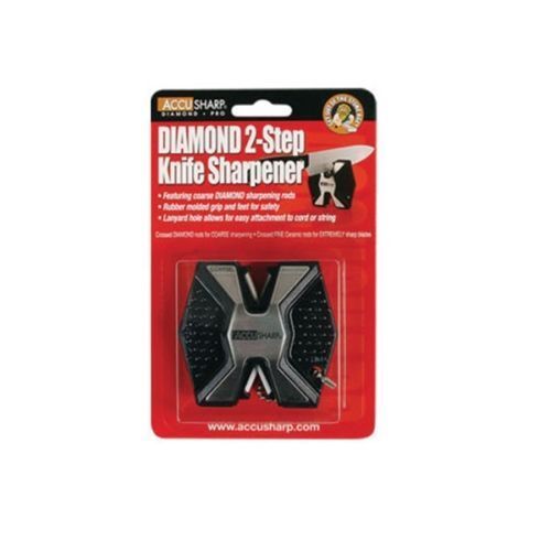 AccuSharp Diamond Two Step Sharpener Coarse Diamond & Fine Ceramic Rods 017C -AccuSharp - Survivor Hand Precision Knives & Outdoor Gear Store