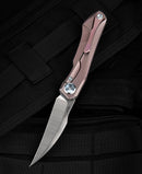Bestech Knives Ivy Frame Folding Knife 3" S35VN Steel Blade Pink Titanium Handle KT2004C -Bestech Knives - Survivor Hand Precision Knives & Outdoor Gear Store