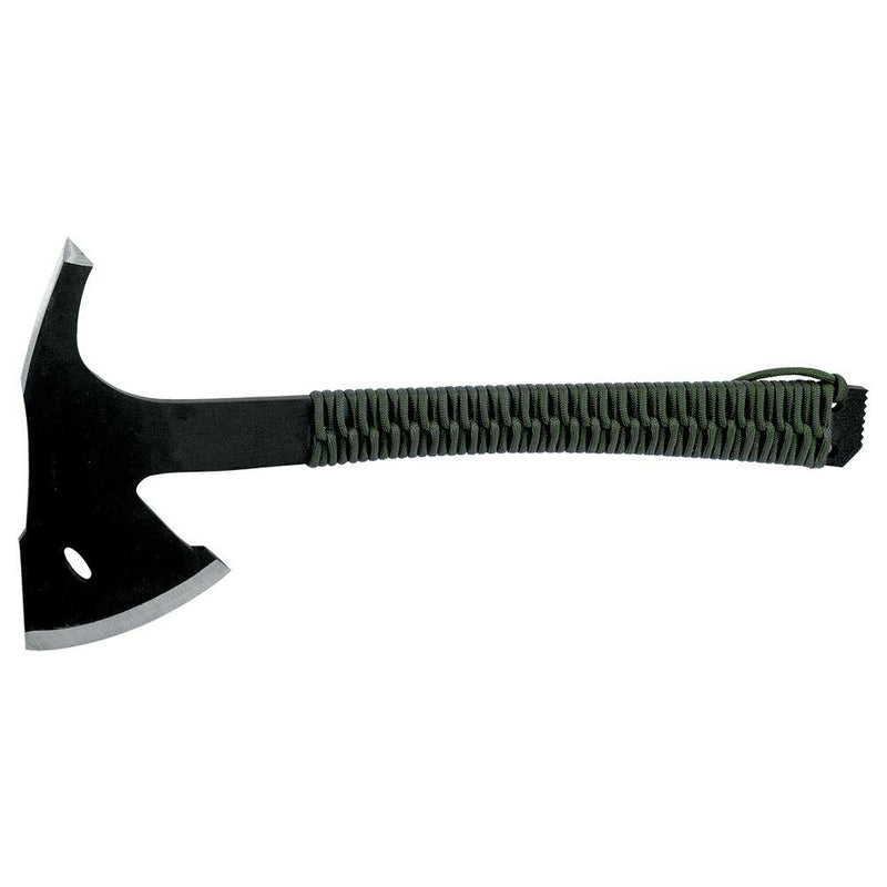 Condor Sentinel Army 7" 1075HC Steel Axe Head OD Green Cord Wrapped Handle TK180936 -Condor - Survivor Hand Precision Knives & Outdoor Gear Store