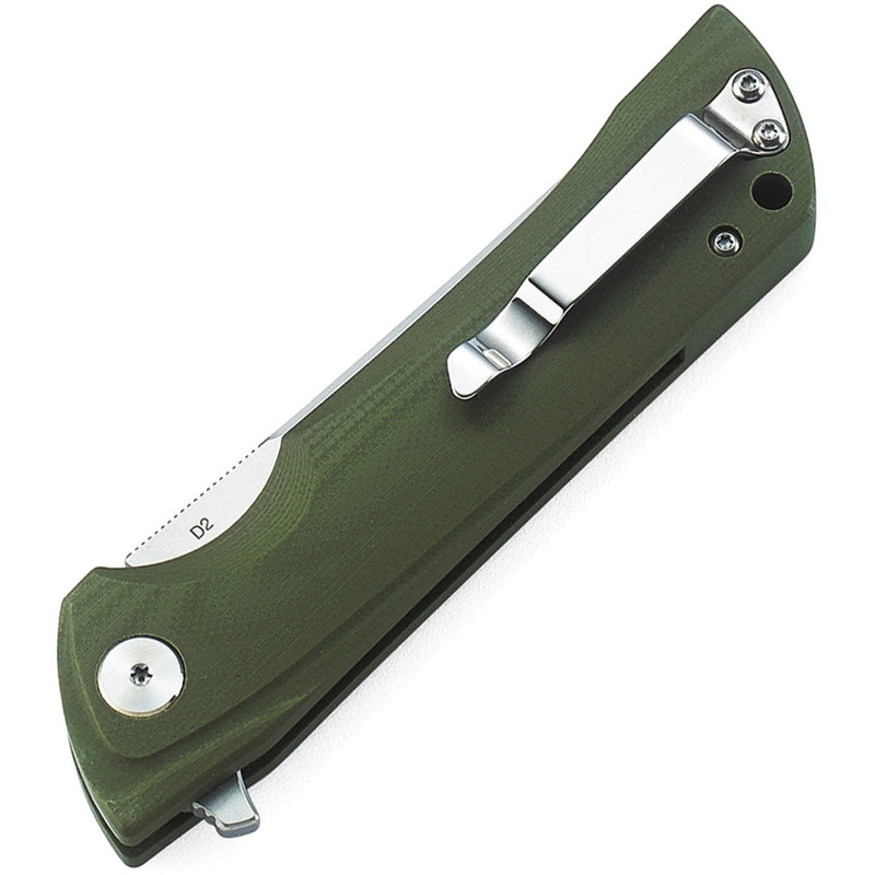 Bestech Knives Paladin Folding Knife 3.75" D2 Tool Steel Blade Green G10 Handle G13D -Bestech Knives - Survivor Hand Precision Knives & Outdoor Gear Store