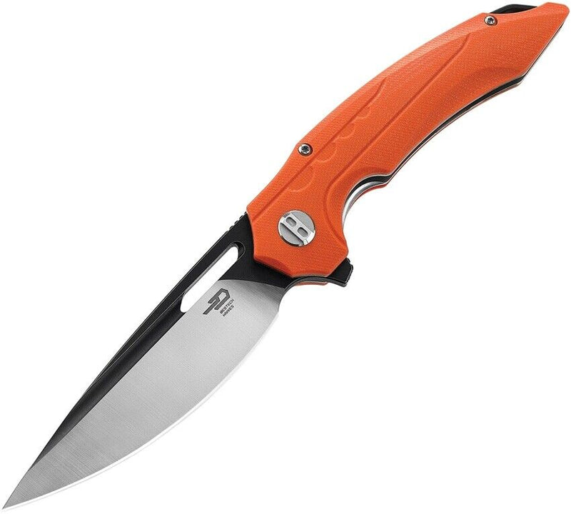 Bestech Knives Ornetta Liner Folding Knife 3.5" Bohler N690 Steel Blade Orange G10 Handle KG50C -Bestech Knives - Survivor Hand Precision Knives & Outdoor Gear Store