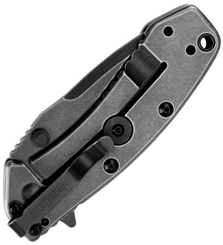 Kershaw Cryo Hinderer Framelock Folding Knife 2.75" 8Cr13MoV Steel Blade Stainless Handle KS1555BW -Kershaw - Survivor Hand Precision Knives & Outdoor Gear Store