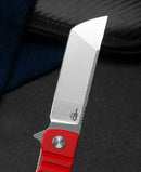 Bestech Knives Titan Linerlock Folding Knife 3" D2 Steel Blade Red G10 Handle KG49A3 -Bestech Knives - Survivor Hand Precision Knives & Outdoor Gear Store