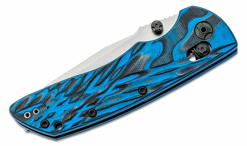 Hogue Deka ABLE Lock Folding Knife 3.25" CPM-20CV Steel Wharncliffe Blade Black / Blue Sculpted G10 Handle 24263 -Hogue - Survivor Hand Precision Knives & Outdoor Gear Store