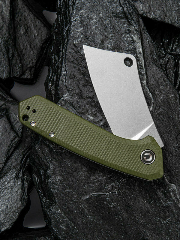 Civivi Mini Linerlock Mastodon Folding Knife 3" 9Cr18MoV Steel Blade OD Green G10 Handle C2011A -Civivi - Survivor Hand Precision Knives & Outdoor Gear Store