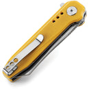 Bestech Knives Syntax Folding Knife 2.88" 14C28N Steel Blade Yellow G10 Handle KG40B -Bestech Knives - Survivor Hand Precision Knives & Outdoor Gear Store