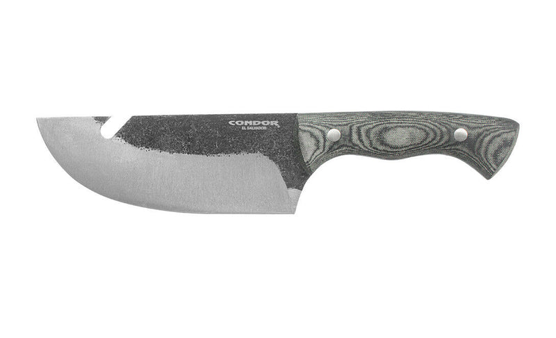 Condor Bush Slicer Fixed Knife 6.5" 1095HC Steel Blade Black/Gray Micarta Handle TK500565 -Condor - Survivor Hand Precision Knives & Outdoor Gear Store