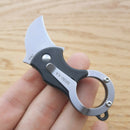 Fox Mini-Ka Linerlock Folding Knife 1" 420 Steel Hawkbill Blade Black FRN Handle 535 -Fox - Survivor Hand Precision Knives & Outdoor Gear Store