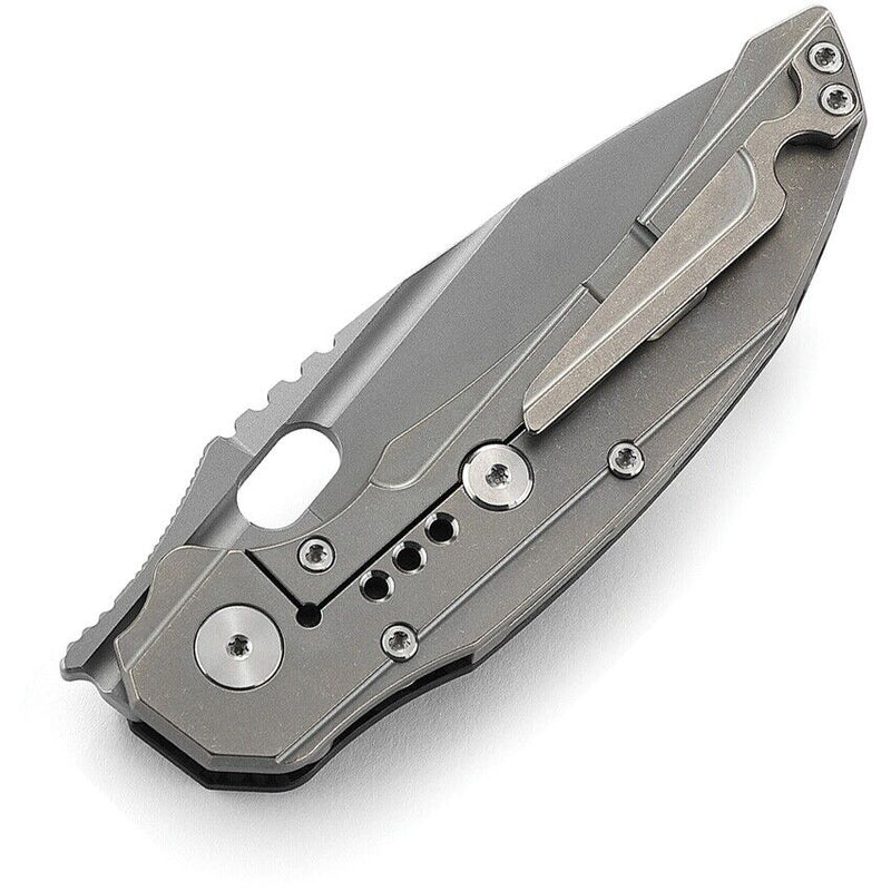 Bestech Knives Exploit Folding Knife 3.13" S35VN Steel Blade Titanium/Carbon Fiber Handle T2005F -Bestech Knives - Survivor Hand Precision Knives & Outdoor Gear Store