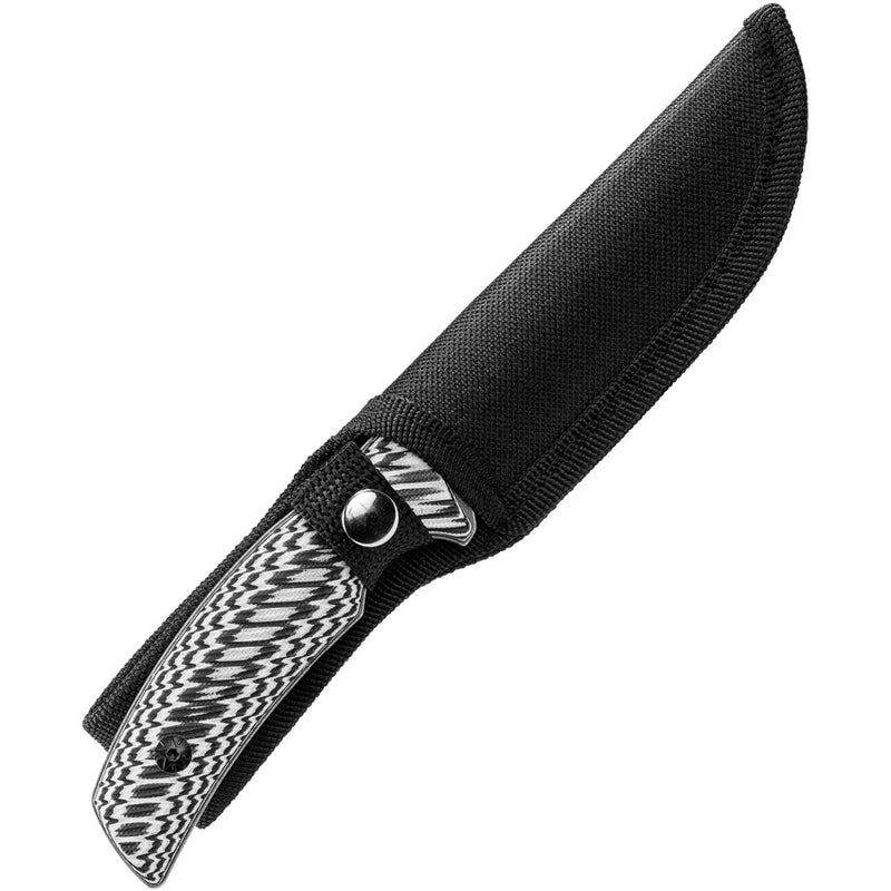 Winchester Silvertip Fixed Knife 3.75" 7Cr17MoV Steel Blade Black/White Sculpted G10 Handle 438 -Winchester - Survivor Hand Precision Knives & Outdoor Gear Store