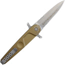 Extrema Ratio BD2 Folding Knife 3.75" N690 Steel Blade Desert Tan Aluminum Handle 0229DW -Extrema Ratio - Survivor Hand Precision Knives & Outdoor Gear Store
