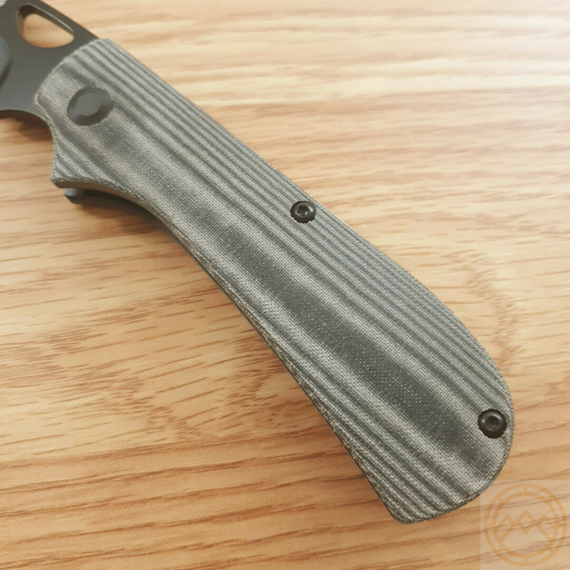 Kizer Cutlery Zipslip Folding Knife 2.75" CPM-4V Steel Blade Black Micarta Handle V3507N4 -Kizer Cutlery - Survivor Hand Precision Knives & Outdoor Gear Store