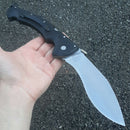 Cold Steel Rajah 2 Folding Knife 6" Stonewash AUS-10A Steel Blade Griv-Ex Handle 62JL -Cold Steel - Survivor Hand Precision Knives & Outdoor Gear Store