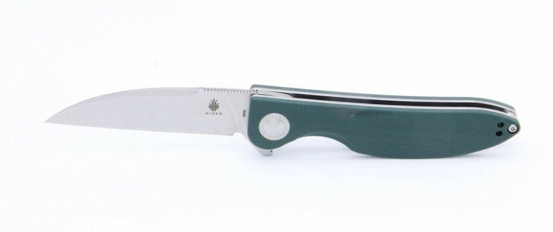 Kizer Cutlery Sway Back Folding Knife 3" N690 Steel Blade Green G10 Handle V3566N5 -Kizer Cutlery - Survivor Hand Precision Knives & Outdoor Gear Store
