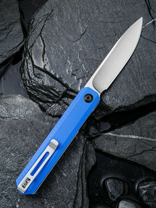 Civivi Exarch Linerlock Folding Knife 3.25" D2 Tool Steel Blade Blue G10 Handle C2003B -Civivi - Survivor Hand Precision Knives & Outdoor Gear Store