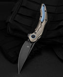 Bestech Knives Marukka Folding Knife 3.63" Bohler M390 Steel Blade Bronze Titanium Handle KT2002C -Bestech Knives - Survivor Hand Precision Knives & Outdoor Gear Store