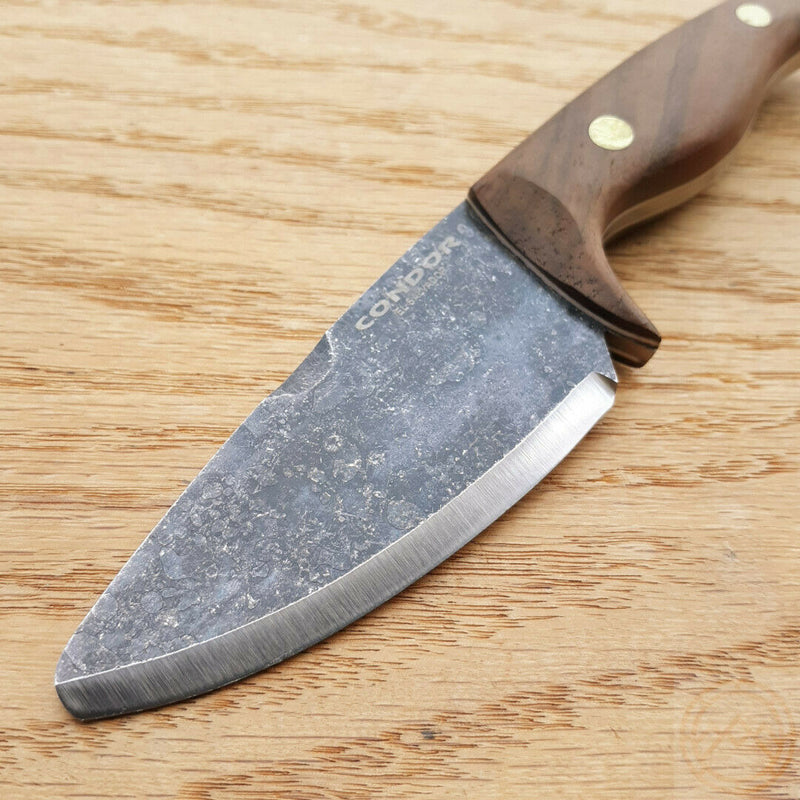 Condor Kimen Fixed Knife 3.25" Natural Finish 1095HC Steel Blade Walnut Handle TK80137HC -Condor - Survivor Hand Precision Knives & Outdoor Gear Store