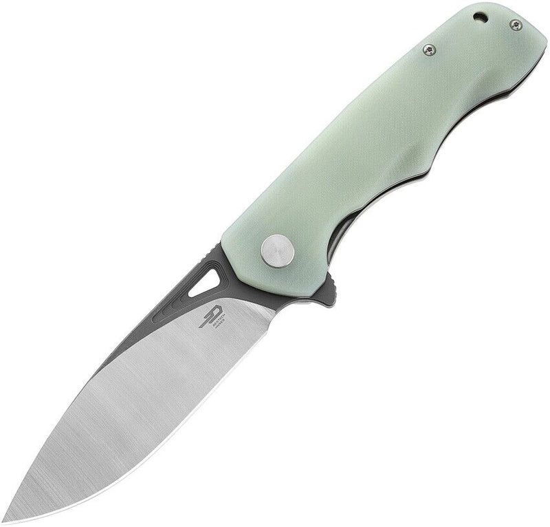 Bestech Knives Airstream Folding Knife 3.75" D2 Tool Steel Blade Jade G10 Handle KG47I -Bestech Knives - Survivor Hand Precision Knives & Outdoor Gear Store