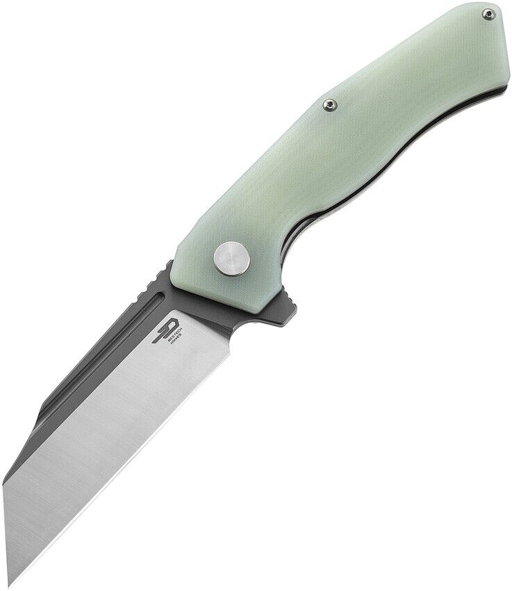 Bestech Knives Rockface Folding Knife 3.75" D2 Tool Steel Blade Jade G10 Handle KG46I -Bestech Knives - Survivor Hand Precision Knives & Outdoor Gear Store