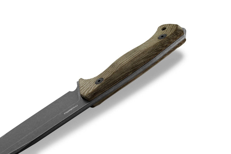 LionSTEEL T6 Fixed Knife Bohler K490 Steel Blade Green Canvas Micarta Handle T6BCVG -LionSTEEL - Survivor Hand Precision Knives & Outdoor Gear Store