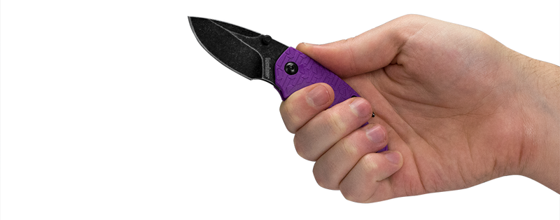 Kershaw Shuffle Folding Knife 2.38" 8Cr13MoV Stainless Blade Purple GRN Handle 8700PURBW -Kershaw - Survivor Hand Precision Knives & Outdoor Gear Store