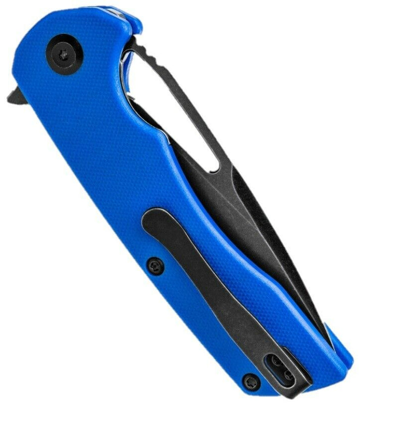 Kansept Knives Kryo Folding Knife 3.58" D2 Tool Steel Blade Blue G10 Handle 1001B2 -Kansept Knives - Survivor Hand Precision Knives & Outdoor Gear Store