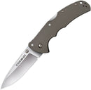 Cold Steel Code 4 Lockback Folding Knife 3.5" CPM S35VN Steel Blade Gray Aluminum Handle 58PS -Cold Steel - Survivor Hand Precision Knives & Outdoor Gear Store