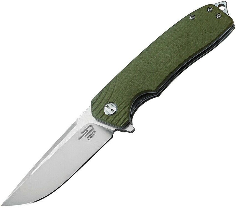 Bestech Knives Lion Folding Knife 3.5" D2 Tool Steel Blade OD Green G10 Handle G01B -Bestech Knives - Survivor Hand Precision Knives & Outdoor Gear Store