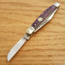 Rough Ryder Sparkle Stockman Pocket Knife Stainless Steel Blades Purple Glitter Acrylic Handle 2018 -Rough Ryder - Survivor Hand Precision Knives & Outdoor Gear Store