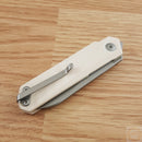 Civivi Ki-V Plus Folding Knife 2.5" Nitro-V Steel Extended Tang Blade White G10 Handle VC20005B2 -Civivi - Survivor Hand Precision Knives & Outdoor Gear Store