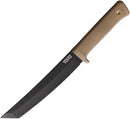 Cold Steel Recon Fixed Knife 7" Black Powder Coated SK5 Carbon Steel Tanto Blade Desert Tan Kray-Ex Handle 49LRTDTBK -Cold Steel - Survivor Hand Precision Knives & Outdoor Gear Store