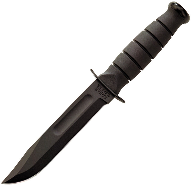 KA-BAR Short Fixed Knife 5.25" 1095 Steel Blade Rubber G / Thermoplastic Handle 1256 -Ka-Bar - Survivor Hand Precision Knives & Outdoor Gear Store