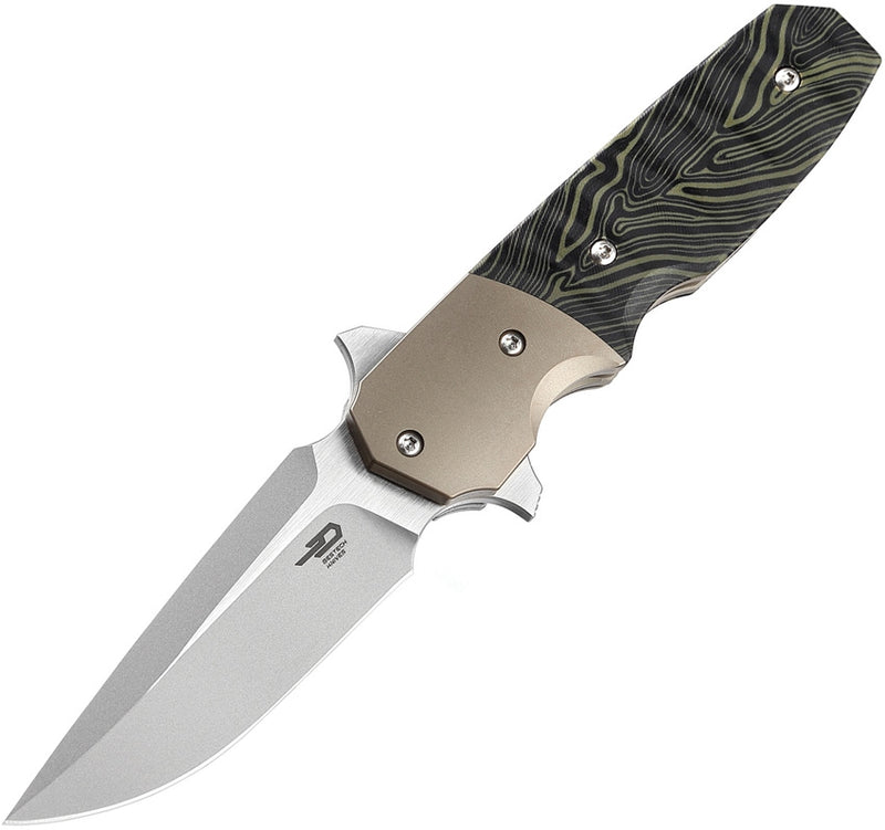 Bestech Knives Freefall Liner Folding Knife 2.63" S35VN Steel Blade Titanium/G10 Handle KT2007A -Bestech Knives - Survivor Hand Precision Knives & Outdoor Gear Store